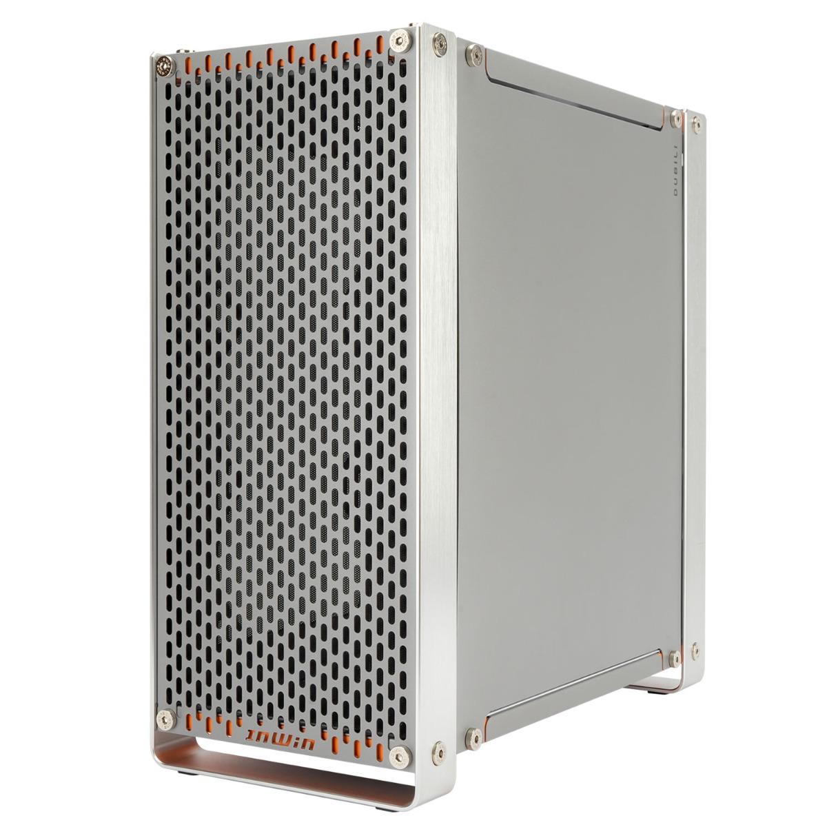 InWin Dubili E-ATX Full Tower Computer Case, 4x Pre-Installed Jupiter AJ140 Fans, Aluminum, TG, SECC Materials, Up to 430mm GPU & 420mm Radiator Support, Titanium Grey | IW-CS-DUBILIASB-GRY – Buy Online