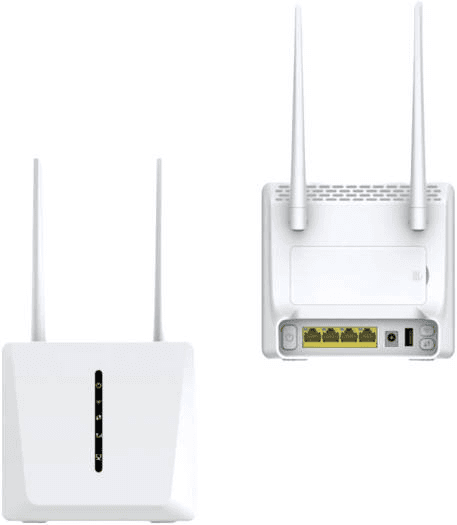 D-link D-Link DWR-M961V Cat 6 AC1200 4G LTE Router, Up to 300 Mbps Uplink Speed, WPA/WPA2 Encryption, Wireless 802.11, 1x SIM Slot, 3x RJ45 LAN, 1x RJ45 WAN LAN1, 1x USB 2.0, White | DWR-M961V - product view 1 of 2
