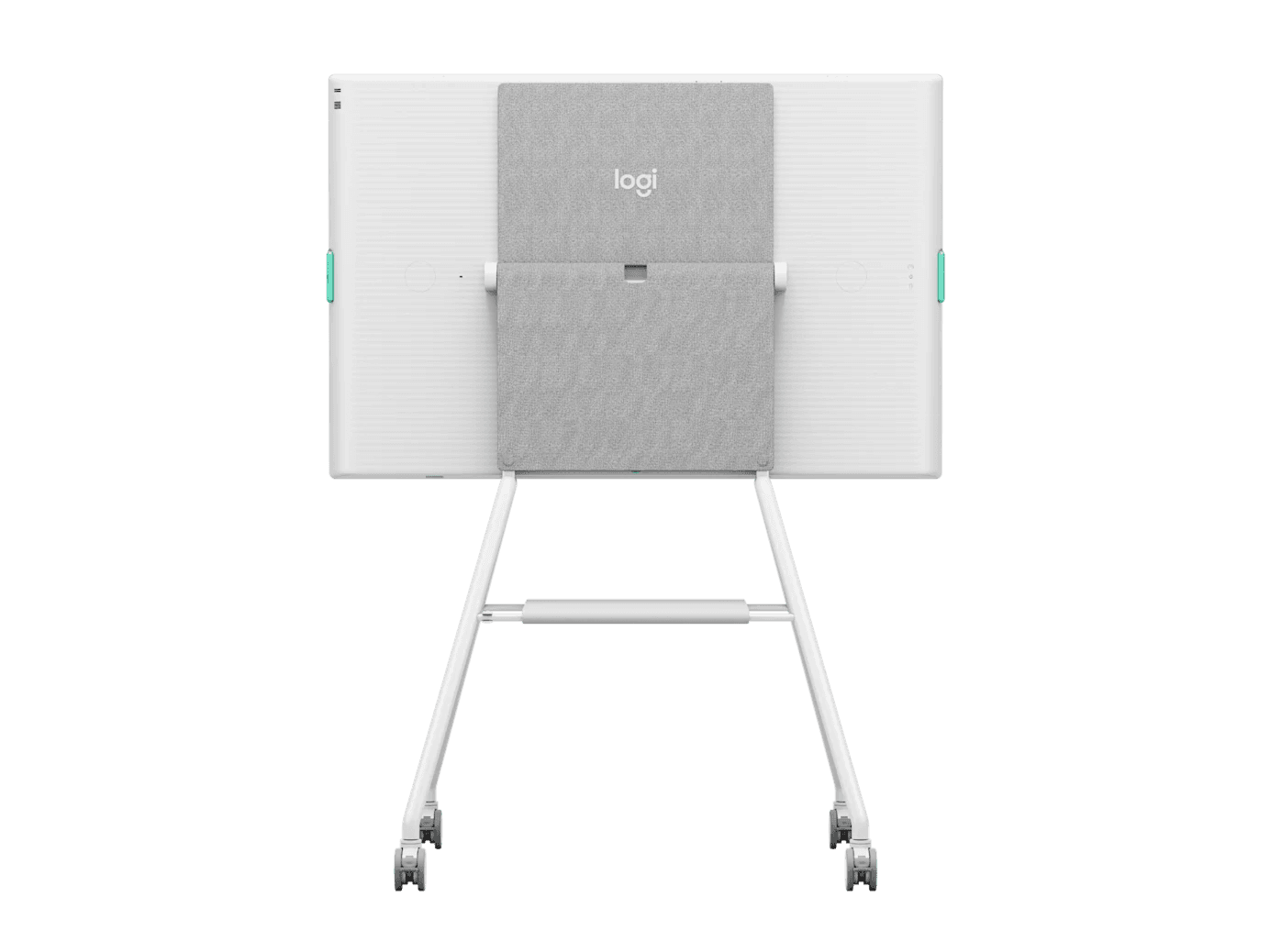 Logitech Logitech Rally Board 65 Cart, Mobile AV Cart for Rally Board Displays, Adjustable Height & Secure Mount, Cable Management, Smooth Wheels, Ideal for Flexible Meeting Spaces | 952-000251 - product view 2 of 4