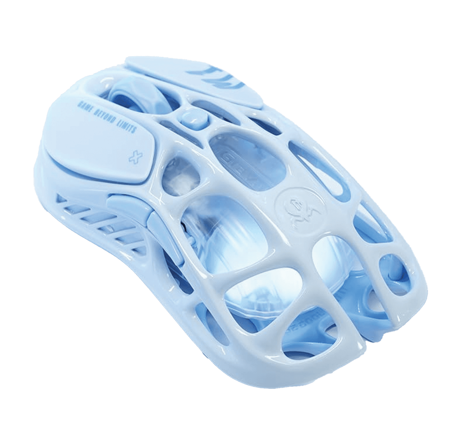 Gravastar GravaStar Ice Blue Special Edition Gaming Set: Mercury M1 Pro Mouse & Mercury K1 Mechanical Keyboard, Ice Blue - product view 3 of 3