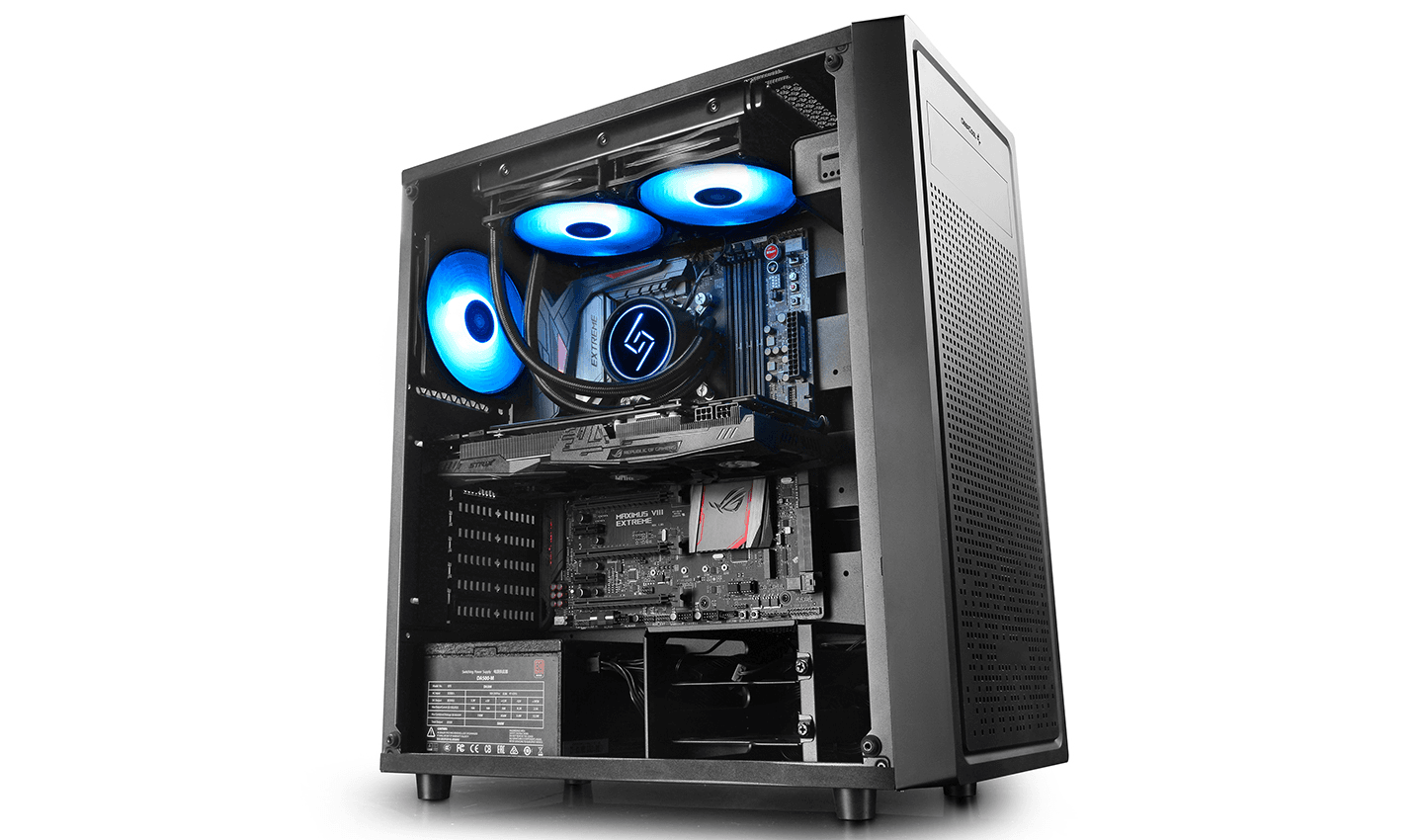 Nanotech 3D Rendering PC, INTEL CORE i9-13900KF, NVIDIA 4060TI 8GB OC Edition, 64GB (2x32GB), 2 TB PCIe 3.0 NVMe, 750W 80 Plus, Air Cooler  - product view 1 of 4