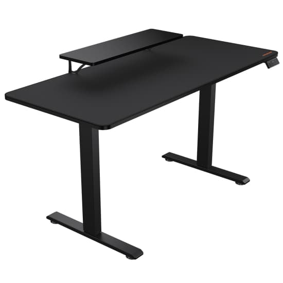 Cougar Cougar E-STAR 140 Electric Gaming Desk, 1400 x 600 x 15 mm, Full Desk Mouse Pad, Shields For Transmission Shaft And Motor, Removable Monitor Stand, Cable Tray For Easy Management, Headset Hook | 3MSTA3WB.0001 - product view 2 of 7