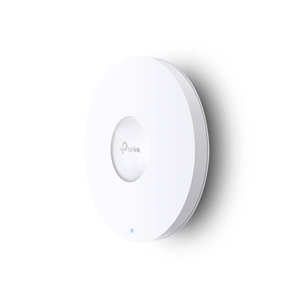 tp-link tp-link AX1800 Ceiling Mount WiFi 6 Access Point, Ultra-Fast WiFi 6 Speeds, 74 Mbps on 2.4 GHz and 1201 Mbps on 5 GHz totals 1775 Mbps Wi-Fi speeds, Centralized Cloud Management, PoE+ Powered, Ultra-Slim Design, Seamless Roaming, Omada Mesh | EAP610 - product view 3 of 11