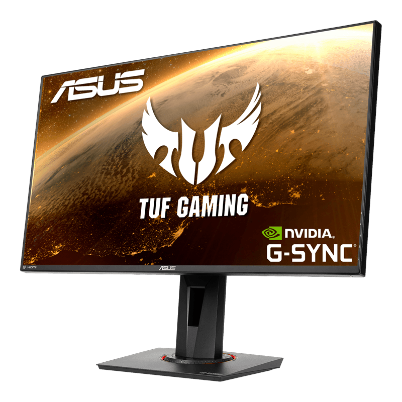 Asus ASUS TUF Gaming VG279QM HDR Gaming Monitor, 27 inch FullHD (1920 x 1080), Fast IPS, Overclockable 280Hz (Above 240Hz, 144Hz), 1ms (GTG), ELMB SYNC, G-SYNC Compatible, DisplayHDR 400 | 90LM05H0-B013A0 - product view 2 of 2