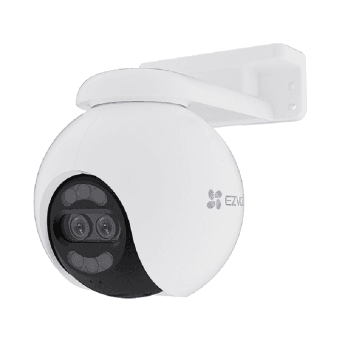 EZVIZ H80x Dual 4K Pan & Tilt Wi-Fi Camera, Dual Lenses, ColorFULL Night Vision, 360?? Panoramic View, Auto-Zoom Tracking, Siren & Strobe Light, Two-Way Talk | CS-H80x-R100-8G82WKFL – Buy Online