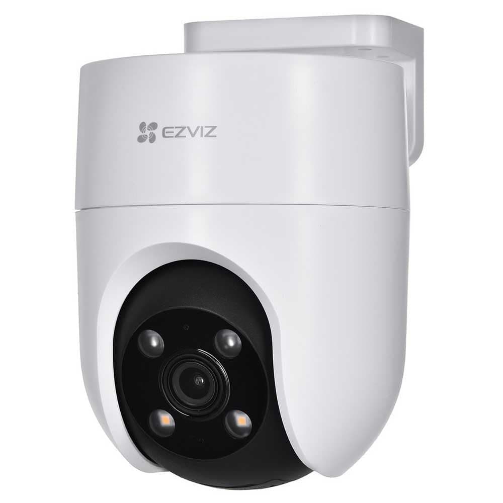 EZVIZ H8c PoE 2K Pan & Tilt PoE IP Camera, Panoramic View, AI-Powered Human Shape Detection, Auto-Tracking, Two-Way Talk, Color Night Vision, Strobe Light | CS-H8c PoE (2K)