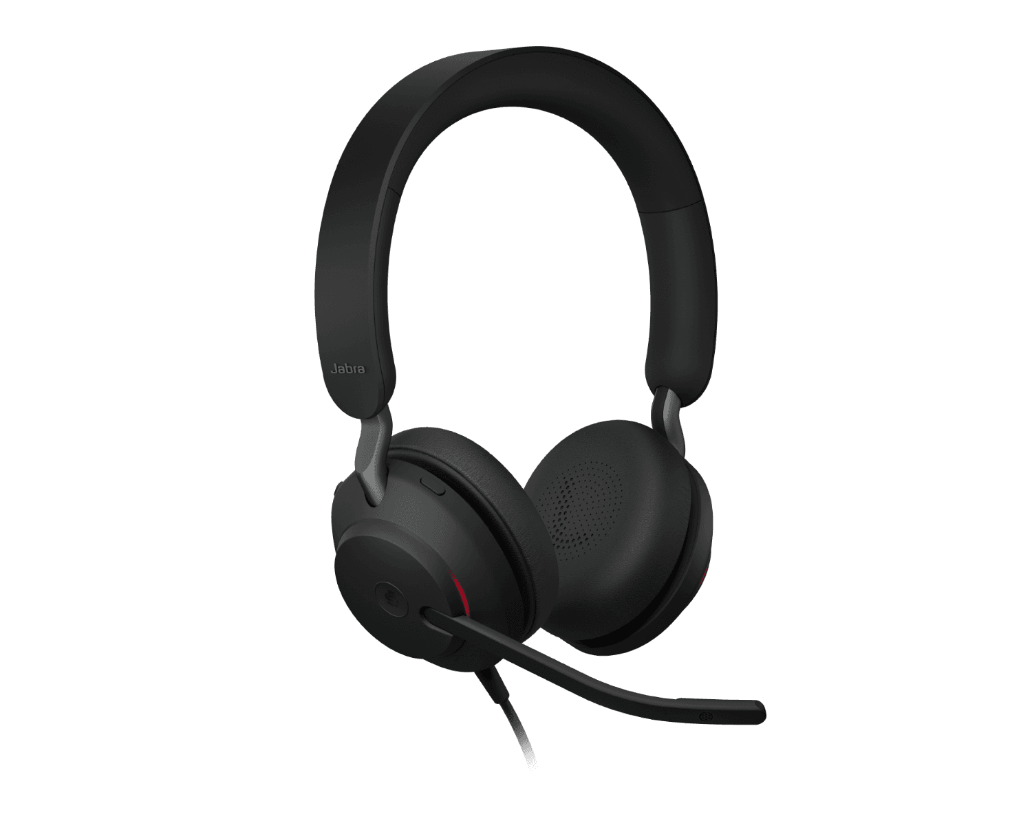 Jabra Evolve2 30 SE Wired Stereo Headset, Dual Speaker Stereo Design, 28mm Drivers, Noise Isolation for Clearer Speech, USB Type-A, Integrated Busy Light, Unified Communications, Black | 23189-989-979