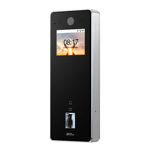 ZKTeco ZKTeco F35 Standalone Biometric Access Control Terminal, 2.4" TFT Color LCD Screen (720*1280), Camera 2MP, Fingerprint / Card / Password (Physical Touch Keypad ), Linux - product view 2 of 4