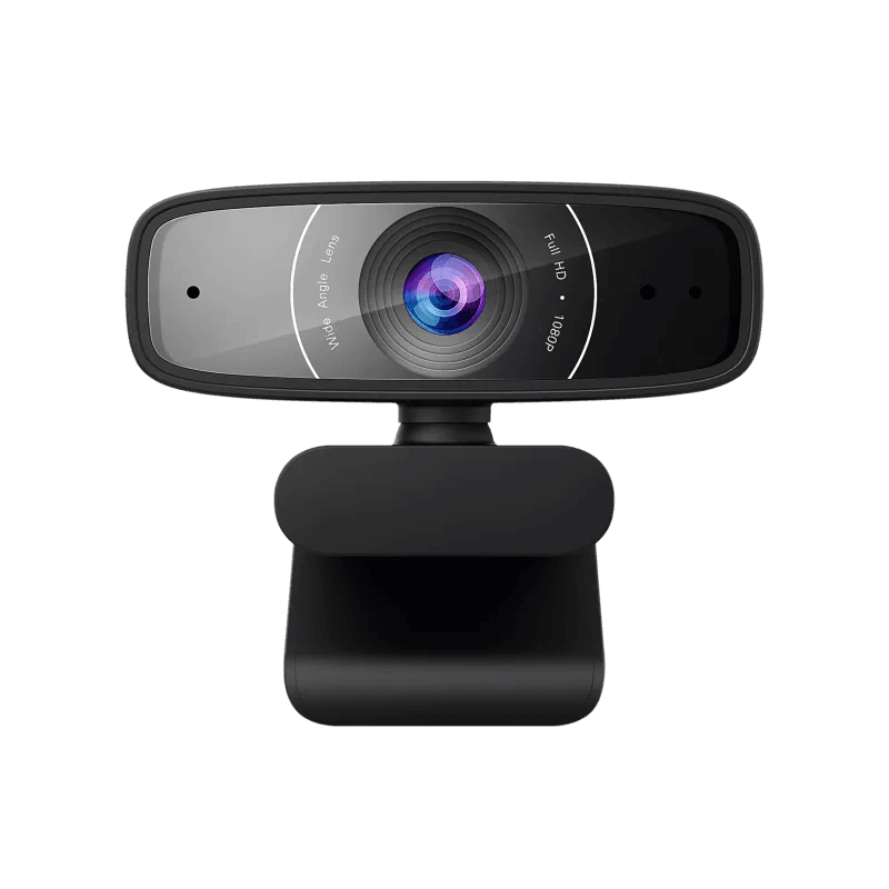 Asus ASUS Webcam C3 1080p HD USB Camera - Beamforming Microphone, Tilt-Adjustable, 360 Degree Rotation, Wide Field of View, Compatible with Skype, Microsoft Teams and Zoom | 90YH0340-B2UA00 - product view 2 of 6