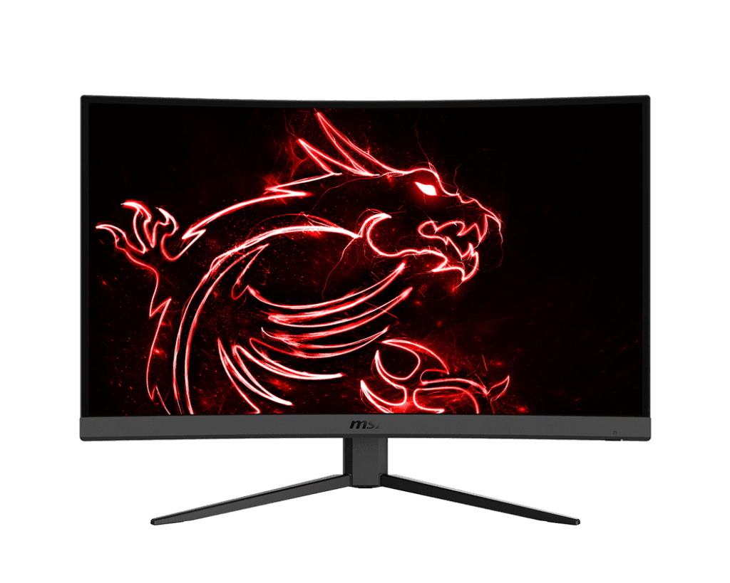 MSI MSI G27C4 E3 Curved Gaming Monitor, 27inch, VA Panel, 1920 x 1080 (FHD), 16:9, 180 Hz, 1ms Fast Response, 1500R, Frameless, Wide Color Gamut, Anti-Flicker and Less Blue Light | 9S6-3CA91T-224 - product view 2 of 4