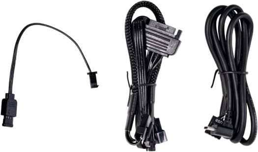 LIAN LI Lian Li Galahad II LCD 360 AIO RGB CPU Liquid Cooler, 2.88" IPS LCD Screen, Asetek 8th Gen 3600 RPM Pump, 120mm FDB Fans, Up to 2450 RPM Fan Speed, 79.9 CFM Airflow, Black | G89.GA2ALCD36B.00 - product view 3 of 7