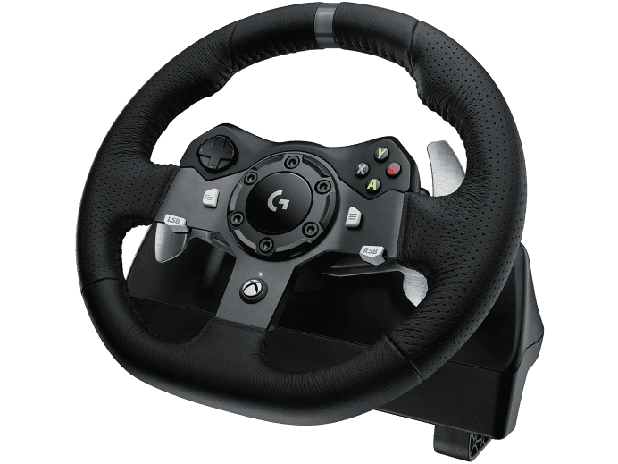 Logitech Logitech G29 2.3Nm Racing System Wheel & Pedals, dual-motor force feedback, Stainless Steel Paddle Shifters, Hand Stitched Leather Wheel, Adjustable Floor Pedals Accelerate | 941-000113 - product view 2 of 4