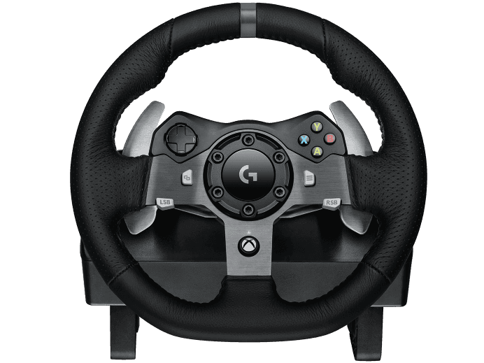 Logitech Logitech G29 2.3Nm Racing System Wheel & Pedals, dual-motor force feedback, Stainless Steel Paddle Shifters, Hand Stitched Leather Wheel, Adjustable Floor Pedals Accelerate | 941-000113 - product view 3 of 4