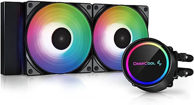 DEEPCOOL Deepcool Cooler Gammaxx L240 A-RGB 240mm Liquid Cooler with Anti-Leak Tech Inside (DP-H12CF-GL240-ARGB) - product view 1 of 6