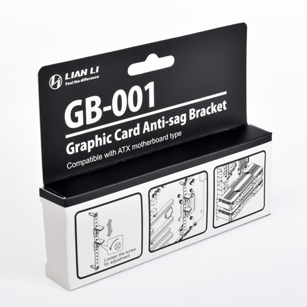 Lian Li Graphic Card Anti-sag Bracket, compatible with ATX and E-ATX sized motherboard, Provide extra support to graphic cards, Improves the look of your PC | GB-001 – Buy Online