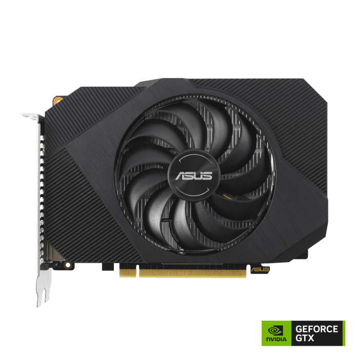 Asus Asus Phoenix GeForce GTX 1650 OC 4GB GDDR6 Graphics Card | 90YV0EH2-M0NA00 - product view 2 of 3