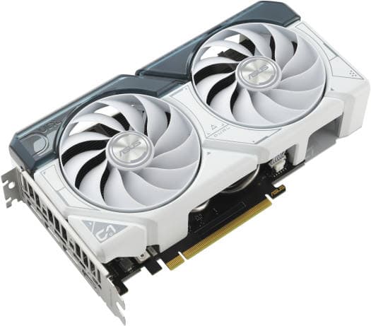 Asus  ASUS Dual GeForce RTX 4070 OC Edition Graphics Card, 12GB GDDR6X 192-bit Memory, 2520 MHz Engine Clock, 5888 CUDA Cores, 21 Gbps Memory Speed, PCI Express 4.0, 1x HDMI / 3xDP, 2 Year Warranty | 90YV0IZ4-M0NA00 - product view 3 of 5