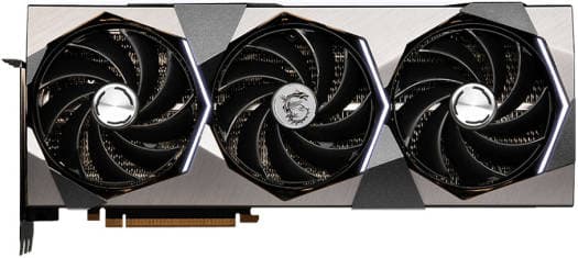 MSI MSI GeForce RTX 4090 SUPRIM X Graphics Card, 24GB GDDR6X 384-bit Memory, 16384 CUDA Cores, 2640 MHz Boost Clock, 21 Gbps Memory Speed, PCI Express Gen 4, DPx 3, HDMIx 1, 4.6 OPENGL | 912-V510-215 - product view 2 of 5