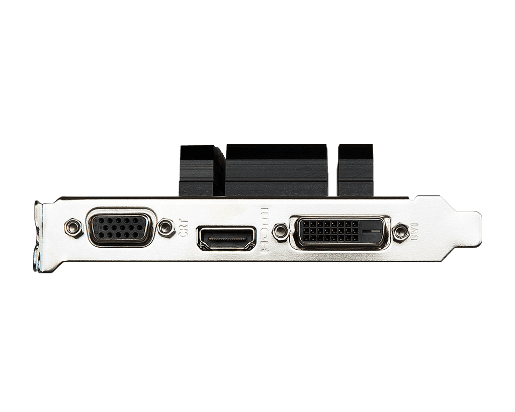 MSI MSI N730K-2GD3H/LPV1 NVIDIA GeForce GT 730 2GB Graphic card, DDR3 1600 MHz Memory, NVIDIA 3D Vision, 3x Video Outputs  - product view 2 of 4
