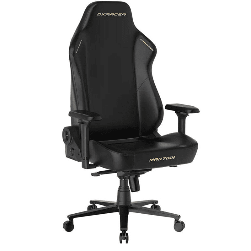DXRacer DX Racer Martian Series Electric Adjustable Gaming Chair, 4D Airbag Lumbar Support, Multi-functional Tilt Mechanism, Class 4 Hydraulics, 5,000mAh  Lithium-lon Battery High Capacity, Black | GC/XLMT24LTA/N.N.Y - product view 1 of 4