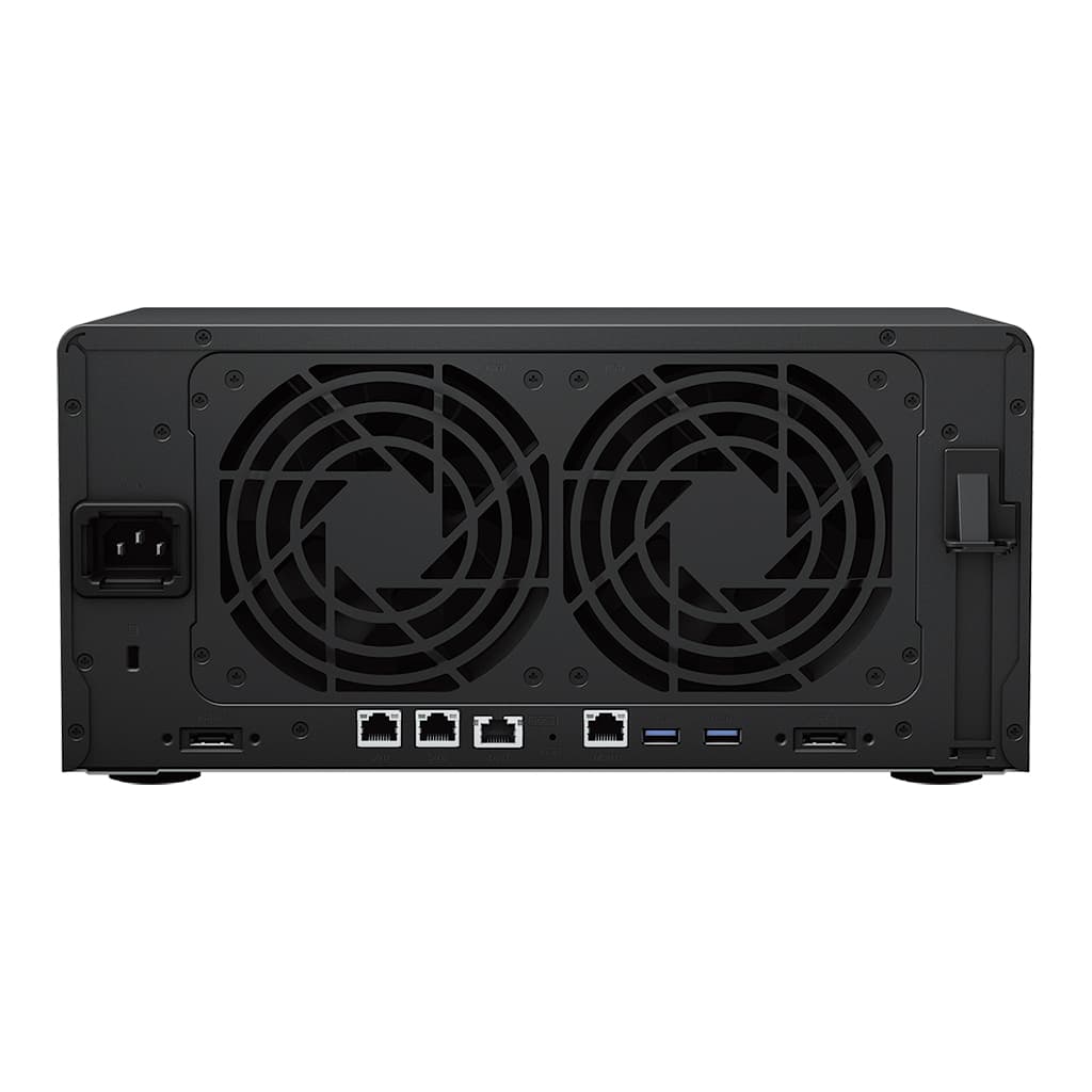 Synology SYNOLOGY DS1823XS PLUS,TOWER,8-BAY 3.5 SATA HDD/SATA2*M.2,AMD RYZEN,4CORE,8GB DDR4,|UPC# 846504004959 - product view 3 of 6