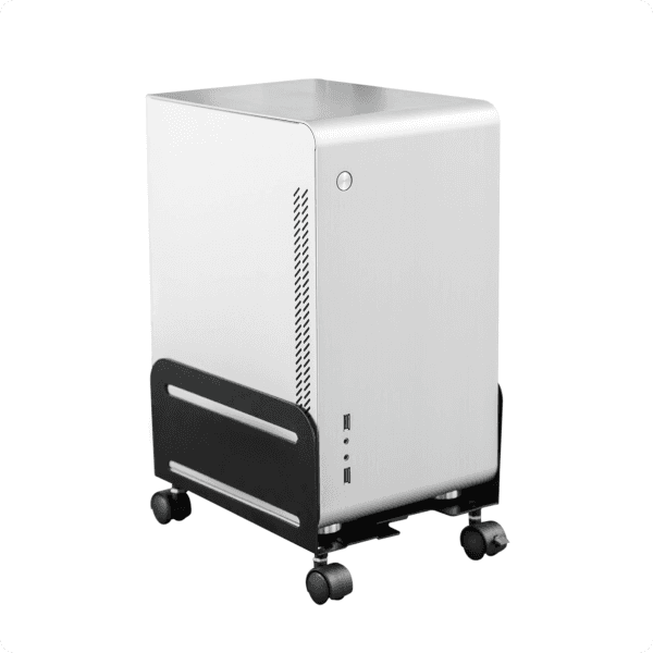 NAVO NAVO MOBILE CPU STAND, Durable & Adjustable Mobile CPU Stand, Caster wheels, Extendable Width from 4.7???-8.2??? inches - product view 2 of 3