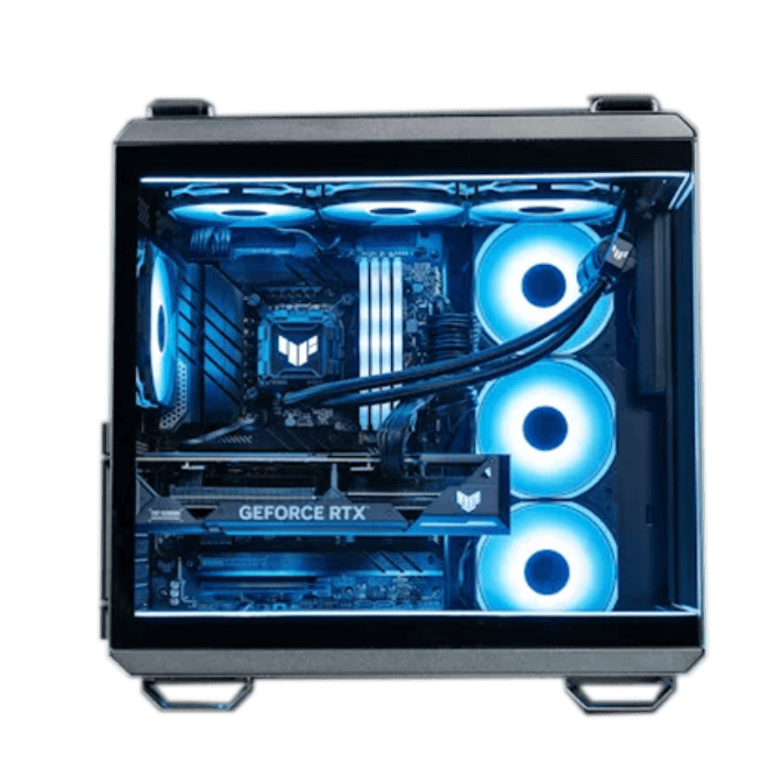 Asus ASUS Powered Performance AMD 9950X3D & TUF 5070Ti Gaming & Creation PC, AMD Ryzen 9 9950X3D, TUF GAMING 5070TI OC 16GB, 32GB (2x16GB)  6000MTs, 990 Pro 2TB, 850W - product view 2 of 2