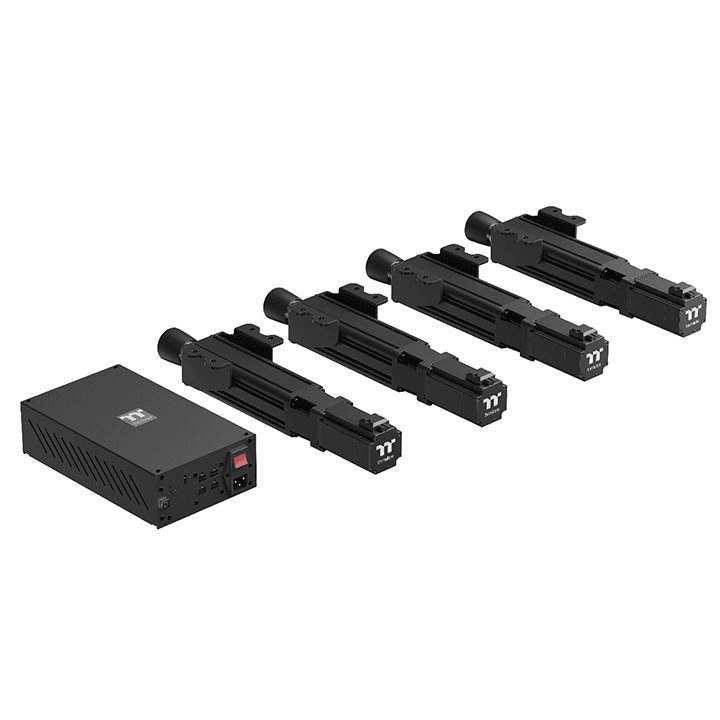 Thermaltake GM5 3DOF Motion System, Long-Stroke Dynamic Response, Slow & Stable Response, Quick Detail Response, Response to Tilting From Various Angles, Black | GSC-GM5-MSASBB-22 – Buy Online