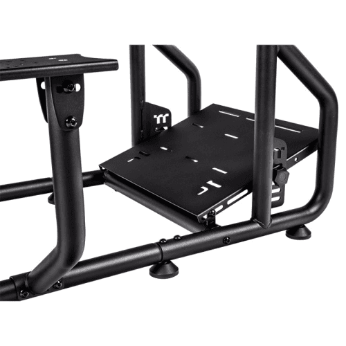 Thermaltake Thermaltake GR300 Racing Simulator Cockpit, Durable Steel Frame, Upto 100kg, Adjustable PVC Racing Seat, Black  | GSC-R30-CPASBB-01 - product view 3 of 5