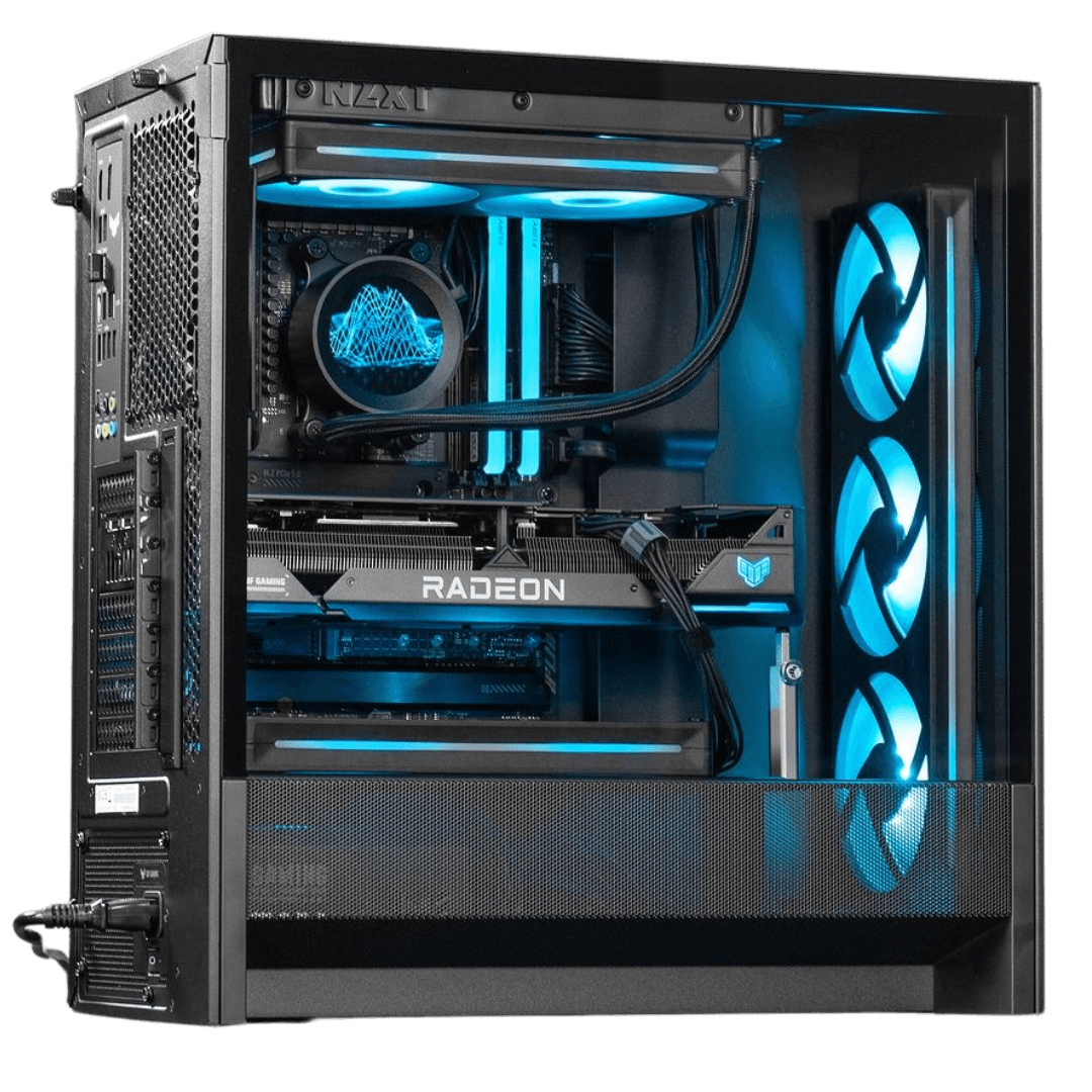 Asus H5 Flow 2024 Gaming PC, Core i5-14400F 14th Gen, RTX 4060 8GB OC, 32GB (2x16GB) 3600MTs, 2TB NVMe, 750W - product view 2 of 7