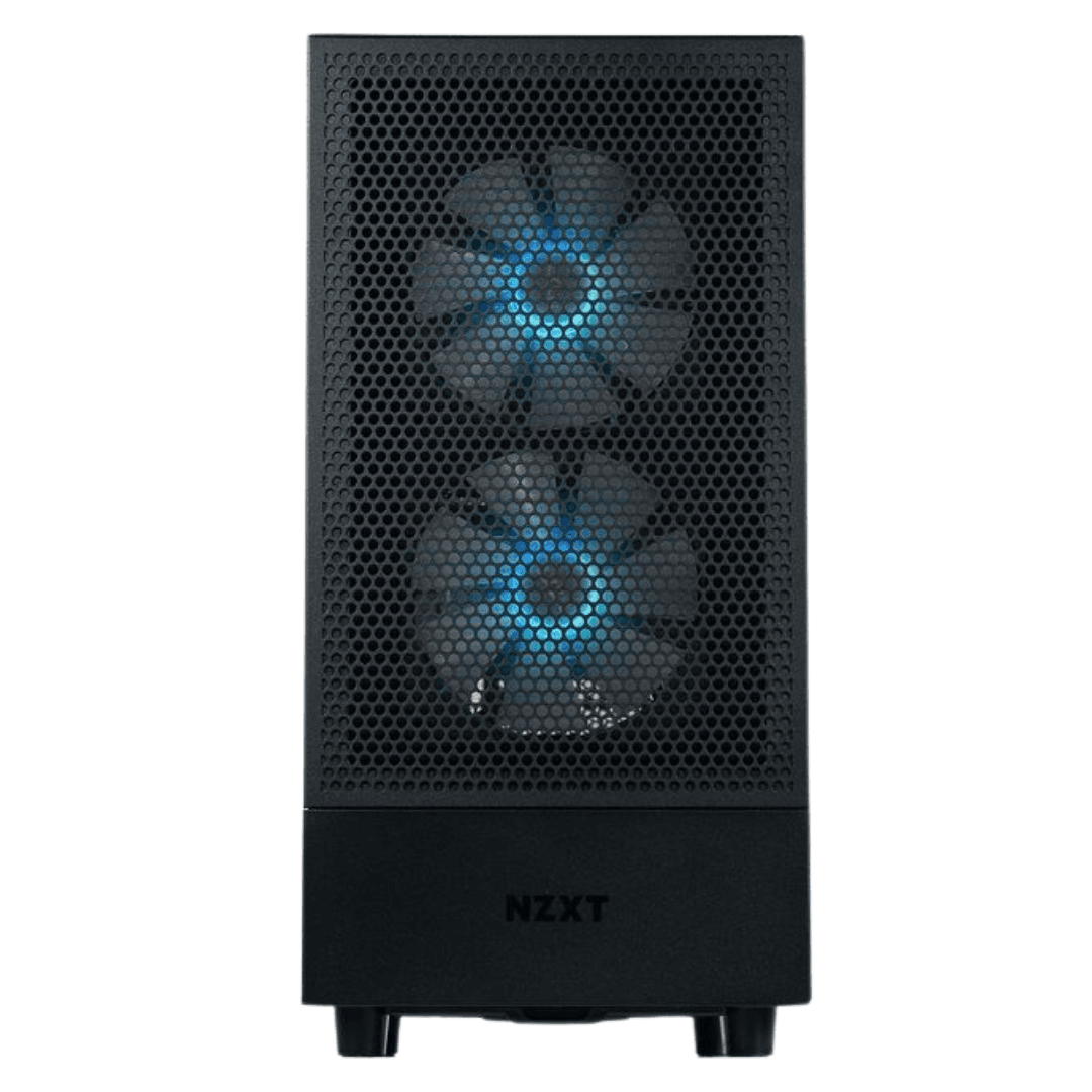 NZXT H5 Flow NZXT Gaming PC, AMD Ryzen 5 5600X 6 Cores 12 Threads,  32GB DDR4 RAM 3600MHz, NVIDIA 4060 8GB, 1TB SSD, 650W PSU, 120mm CPU AIR Cooler, Wi-Fi + BT - product view 3 of 3