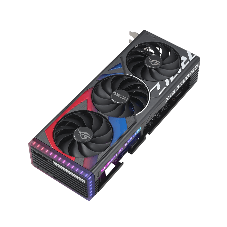 Asus ASUS ROG STRIX GAMING GEFORCE RTX 4060TI 16GB OC EDITION GDDR6 3FAN,ROG-STRIX-RTX4060TI-O16G-GAMING,90YV0JI0-M0NA00,4711387277362,197105277366 - product view 2 of 10