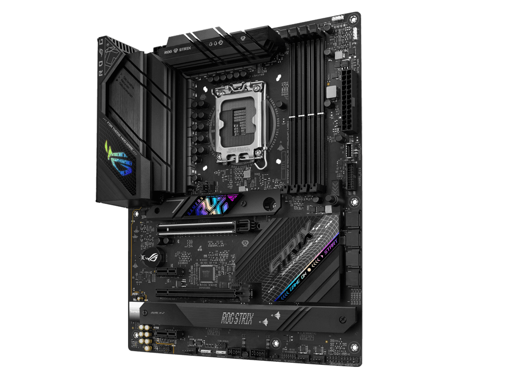 Asus Asus ROG Strix B760-F GAMING WiFi LGA 1700 Intel 12th-13th Gen ATX Motherboard |90MB1CT0-M0EAY0, - product view 2 of 8