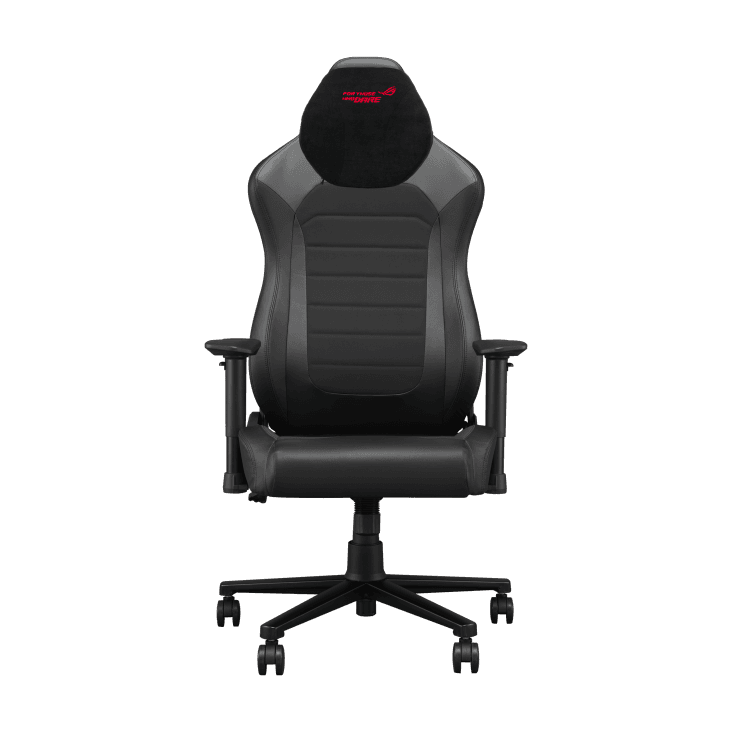 Asus ASUS SL201 ROG Aethon Gaming Chair  Premium ROG Aethon gaming chair with all-steel frame, dual-density seat cushion, 2D armrests with soft padding, and integrated lumbar support for optimized comfort| 90GC01H0-MSG010 - product view 2 of 6
