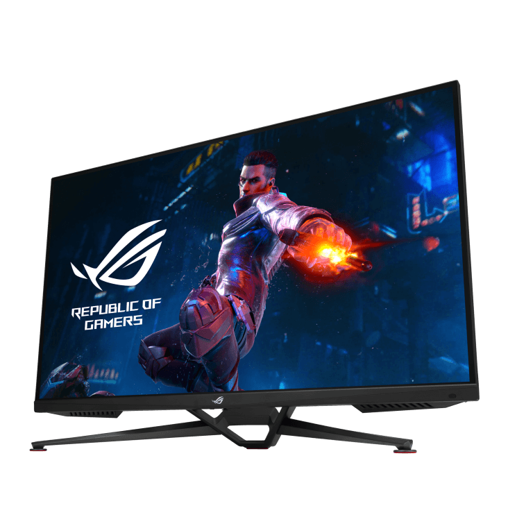 ROG Swift PG38UQ 4K 144Hz gaming monitor 38-inch 4K UHD (3840 x 2160), 144Hz, 1ms, Fast IPS, G-Sync compatible, FreeSync Premium Pro, DisplayHDR??? 600, 98% DCI-P3, DisplayWidget Center, HDMI 2.1 - product view 3 of 7