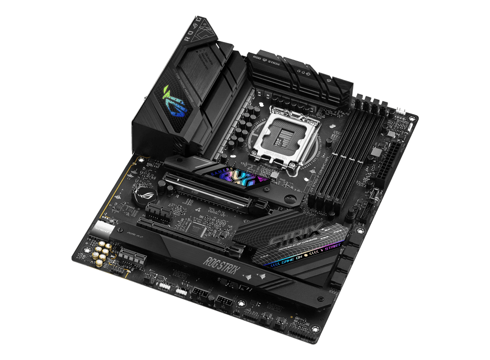 Asus Asus ROG Strix B760-F GAMING WiFi LGA 1700 Intel 12th-13th Gen ATX Motherboard |90MB1CT0-M0EAY0, - product view 3 of 8