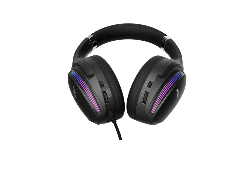 Asus Asus ROG Fusion II 500 Gaming Headset - AI Beamforming Mic, Noise-canceling AI Mic, 7.1 Surround Sound, Hi-Res ESS 9280 Quad DAC, Game Chat, 3.5mm, USB-C - product view 1 of 3