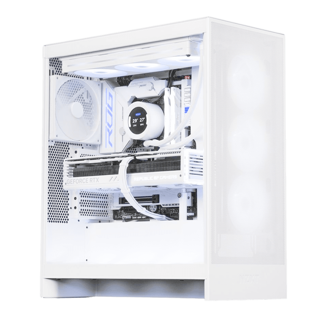 MSI MSI High Air Flow White AMD Gaming PC (Ryzen 9 9950X, 32GB RAM, 4080 16 GB Super, 2TB 990 Pro) - product view 3 of 6