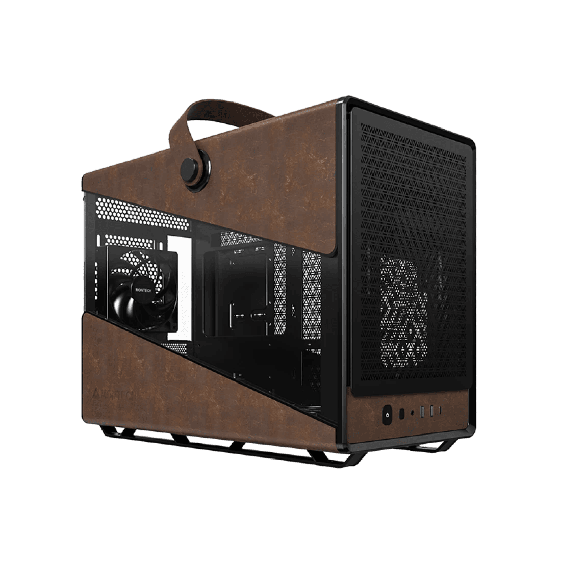 Mini-ITX Gaming PC, AMD Ryzen 7 7800X3D, PALIT 5070TI GameRock 16GB, 64GB (2x32GB) 6000MHz, MP700 PRO 2TB Gen 5, AIO Cooler, 1200W – Buy Online