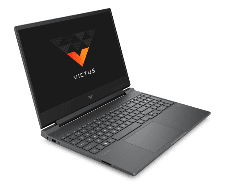 Hp HP Victus 15-FA0032DX 15.6" FHD 144Hz Gaming Laptop, 12th Gen Intel Core i7-12650H, 16GB DDR4 RAM, 512GB SSD, 4GB Nvidia GeForce RTX 3050 Ti, Windows 11 Home, English KB, Mica Silver | 68Y11UA#ABA - product view 2 of 4