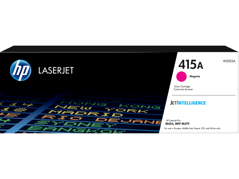 Hp HP 415A Magenta Original LaserJet Toner Cartridge | W2033A - product view 1 of 1