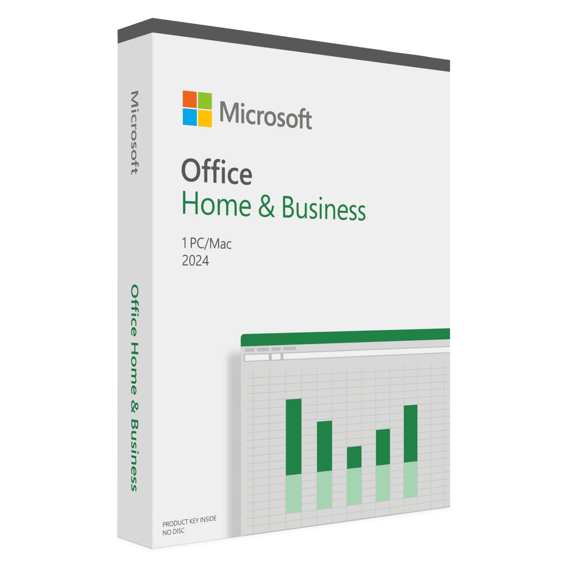 Microsoft Microsoft Office Home & Business 2024, 1x PC / MAC, CD Version | EAN -196388410118 - product view 1 of 2