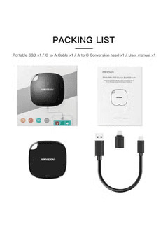 HIKVISION Hikvision T100I Portable External SSD 1TB - product view 1 of 5