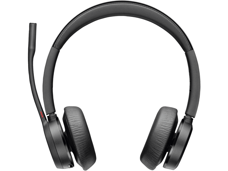 HP Poly Voyager 4320 UC Stereo USB-A Headset, + BT700 USB-A Adapter + Charging Stand, Up to 24 hours of talk time, with up to 50 m / 164 ft of wireless range  | 77Y99AA
