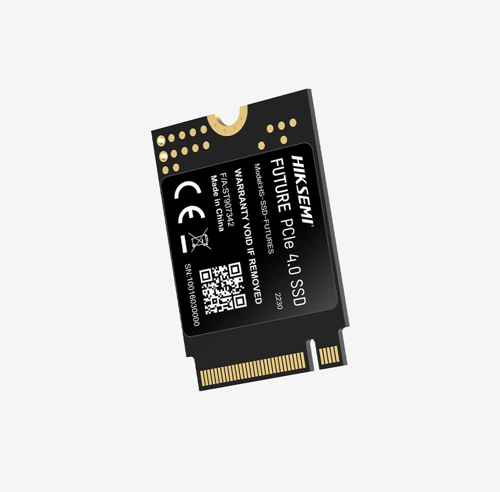 HIKVISION Hiksemi FUTURES Gen4 x4 NVMe M.2 2230 2TB SSD, PCIe 4.0, 7400MB/s, MTBF 2,000,000 hours | HS-SSD-FUTURES 2230 - product view 3 of 4