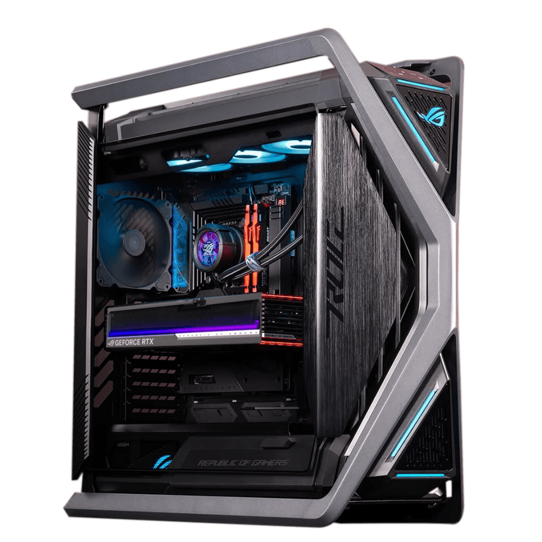 AMD 9950X3D x 5090 Astral Gaming & Creator PC, AMD Ryzen 9 9950X3D, ROG ASTRAL 5090 32GB GDDR7 OC, 64GB (2x32) 6000MTs CL30, 990 PRO 4TB NVMe, 1600W, Win 11 Pro, WiFi 7 – Buy Online