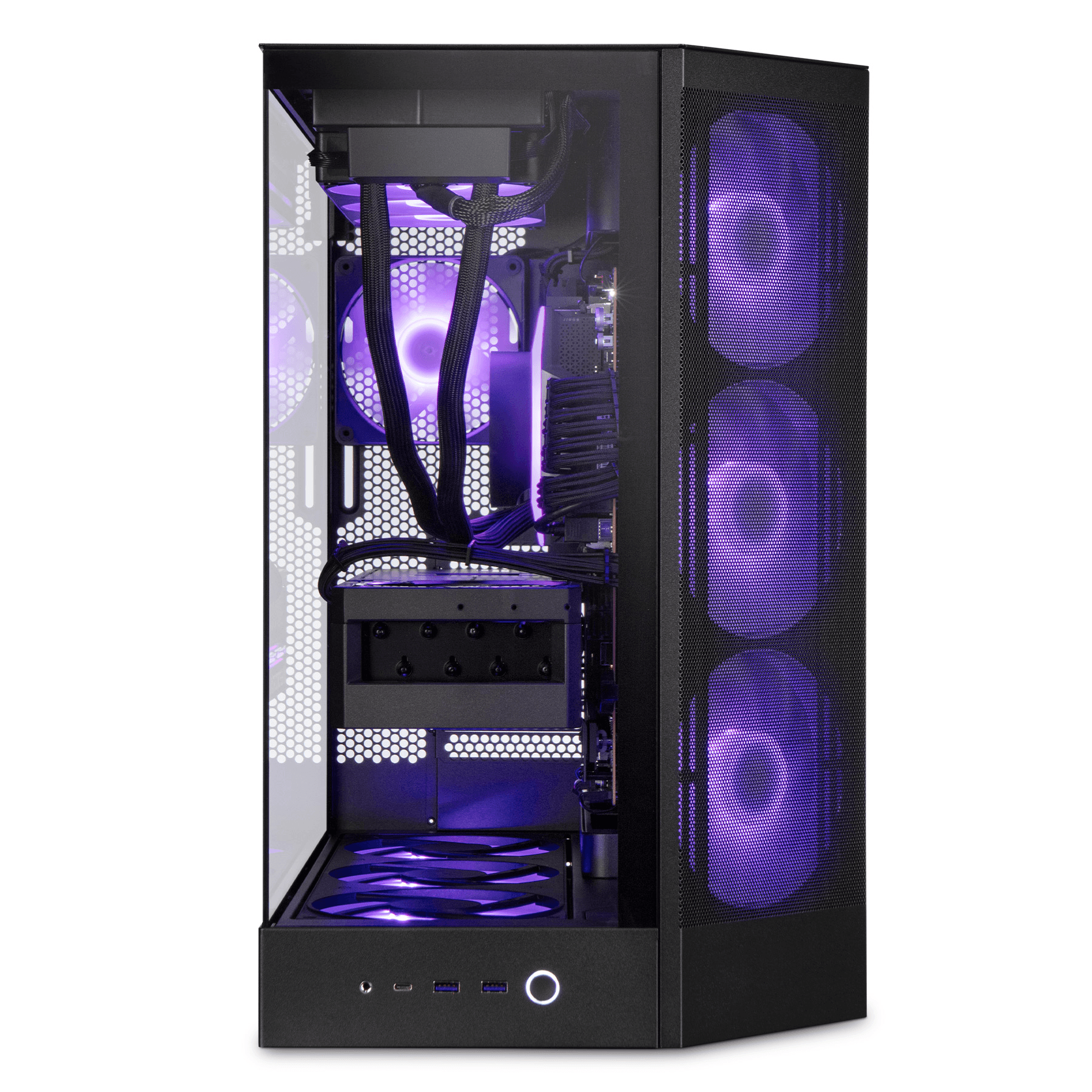 Nanotech Gaming PC ROG Flagship Gaming & Content Creation PC: AMD Ryzen 9 9950X3D, ASUS ROG ASTRAL 5090 OC, 64GB DDR5 6000MT/s, 2TB Gen5 SSD, 1200W Platinum III - product view 2 of 4