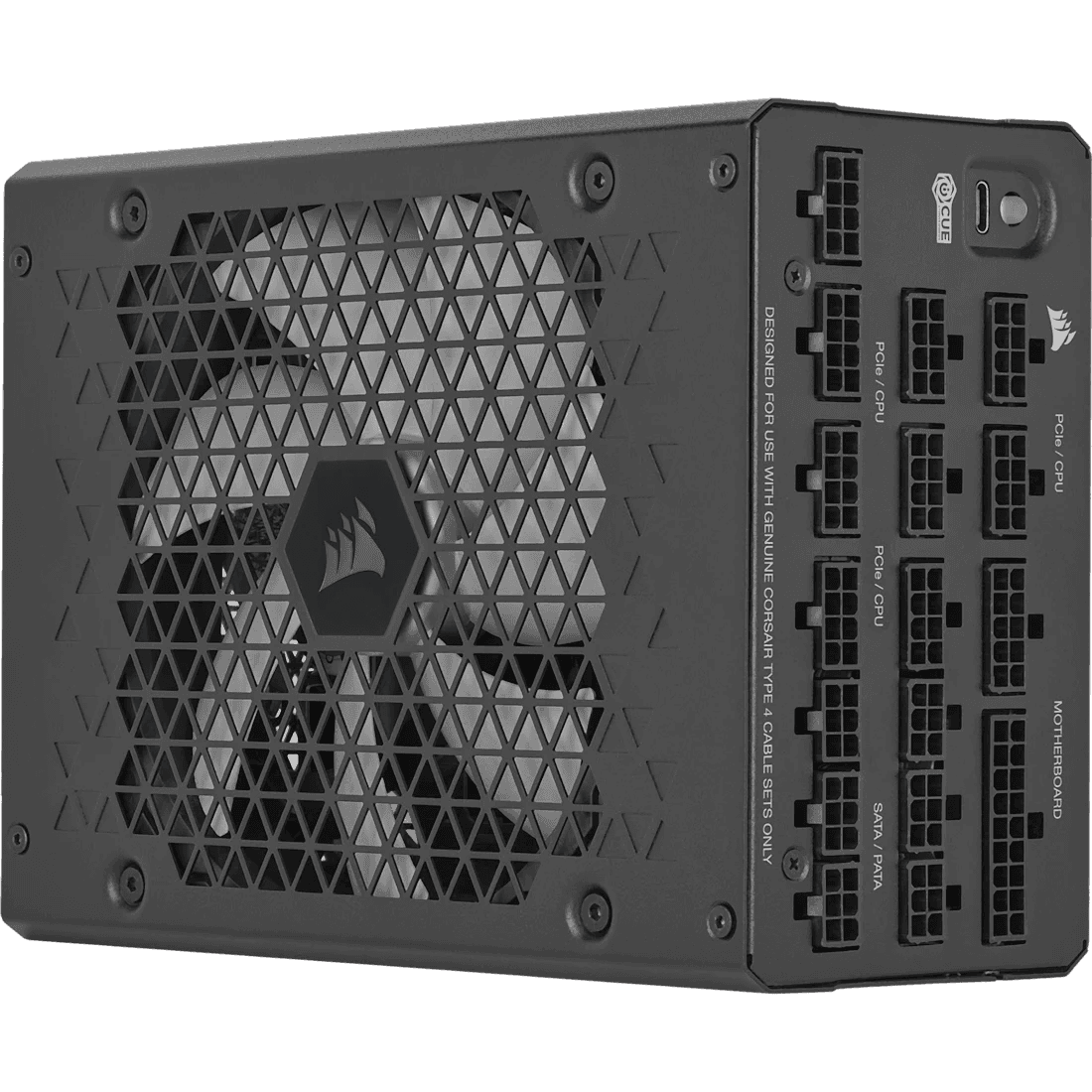 Corsair Corsair HX1500i Fully Modular Ultra-Low Noise Platinum ATX 1500 Watt PC Power Supply | CP-9020309-UK - product view 2 of 4