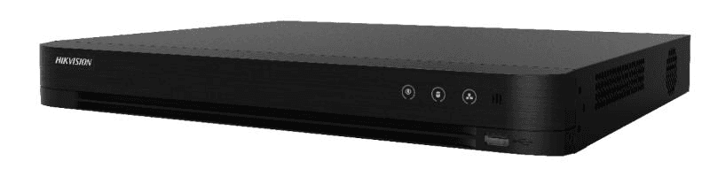Hikvision iDS-7208HUHI-M2/S TURBO ACUSENSE DVR, 8 channels and 2 HDDs 1U AcuSense DVR, 2x SATA, Up to 16-ch IP camera inputs (up to 8 MP), 4x Human/Vehicle Analysis, Facial Detection And Capture,  32 Kbps to 10 Mbps, Dual-Stream Supports,  H.265 Pro+ 