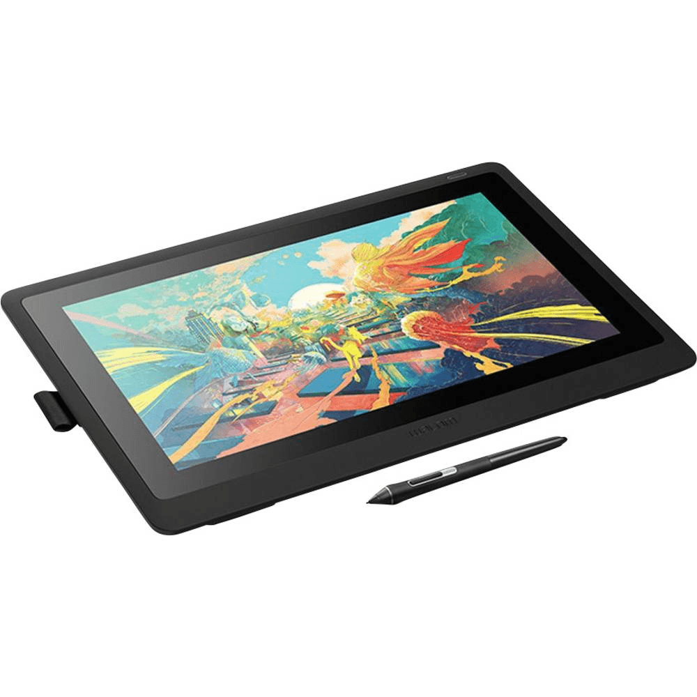 Western Digital Wacom Cintiq 16 Full HD Display ??? 15.6-inch Graphic Display with Integrated legs, FHD1920 x 1080 display with a viewing angle of 176??, 16.7 million colours & a Colour Gamut of 72% NTSC | DTK1660K0B - product view 1 of 5